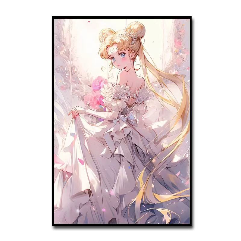 Fantasy-Charakter-Artdruck auf Leinwand Brehn