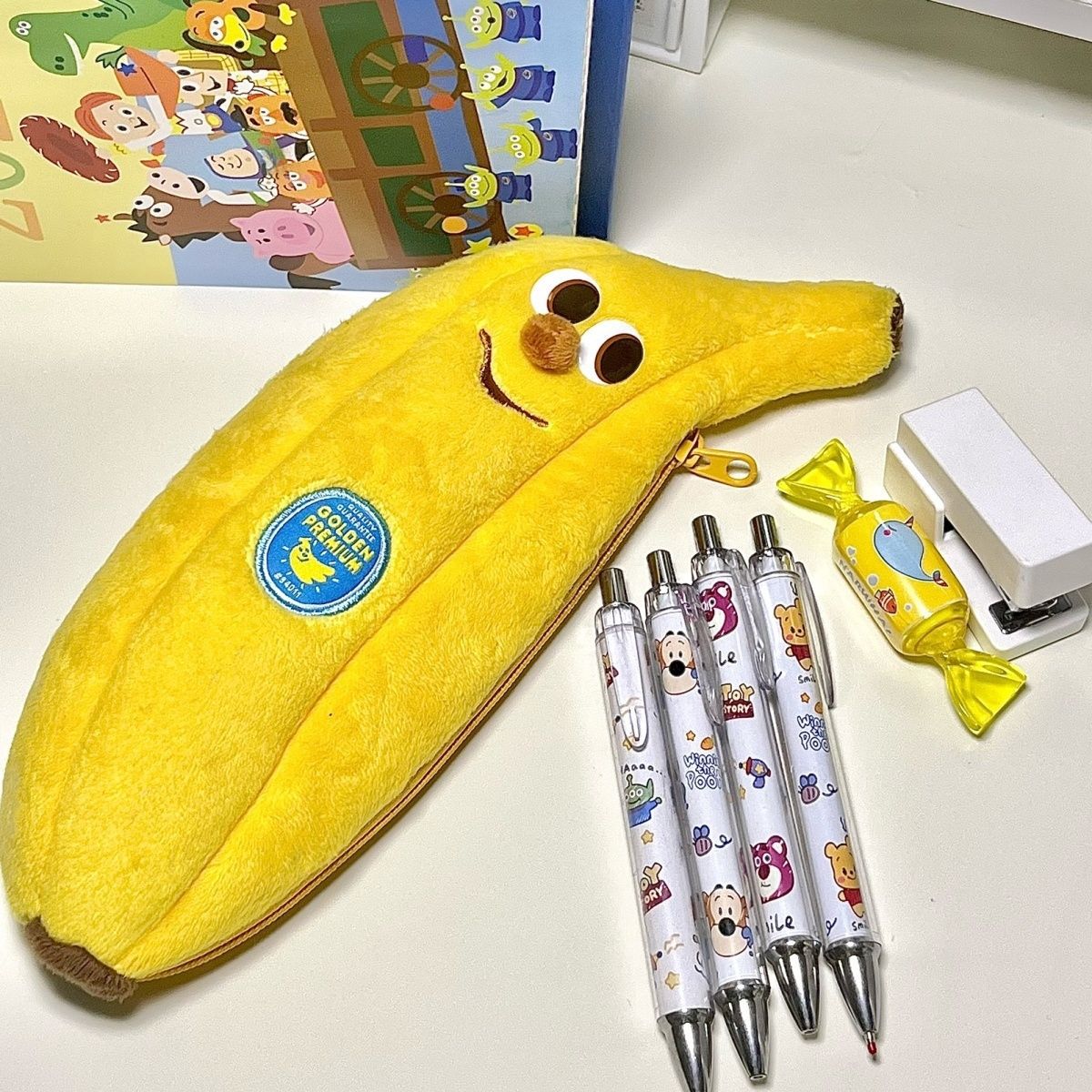 Neuheit Bananen Federmäppchen