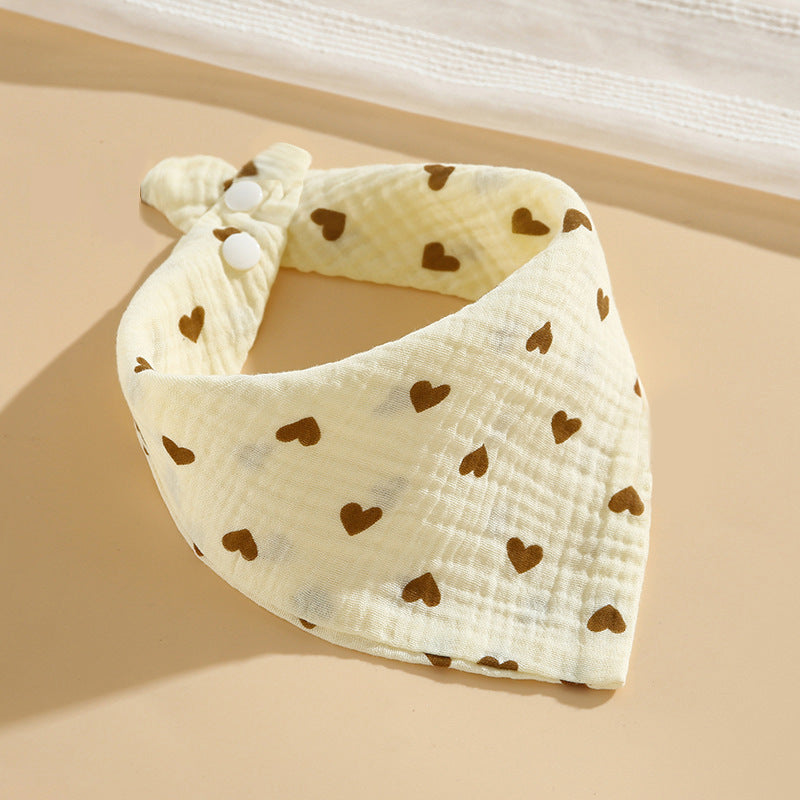 Weiches Baumwoll-Baby-Bandana-Lätzchen-Set Brehn