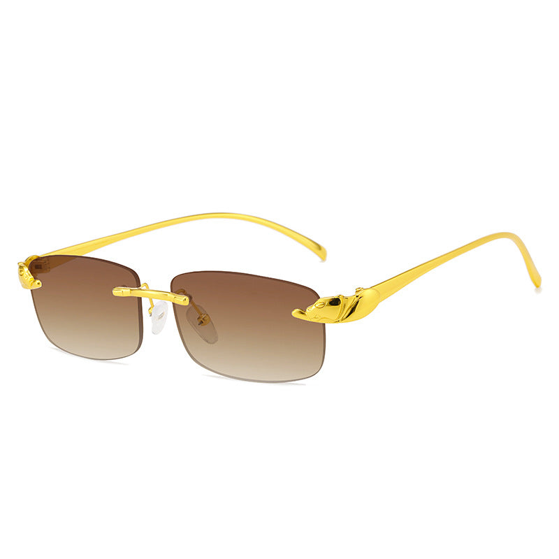 Damen modische Sonnenbrille mit kreativem Rahmen und hochwertigen Gläsern Brehn