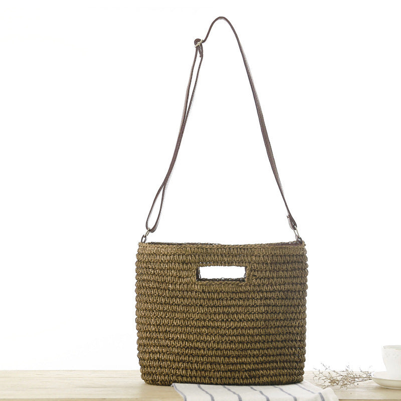 Praktische Makramee Schultertasche Brehn