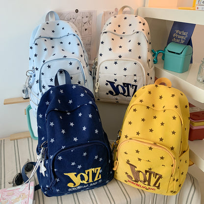 Stylische Sternenbedruckte Rucksack Brehn
