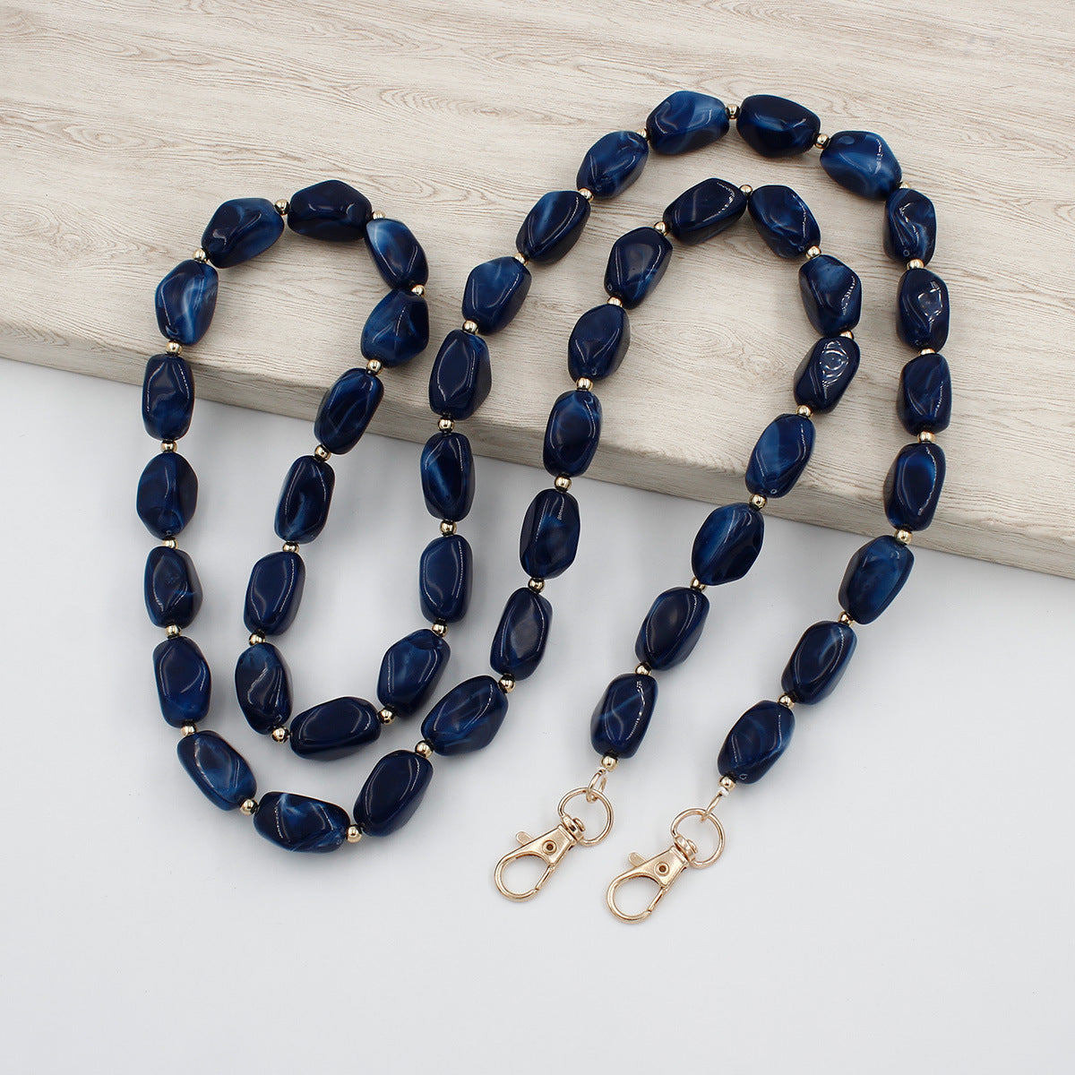 Elegante Perlen Brillenband Brehn