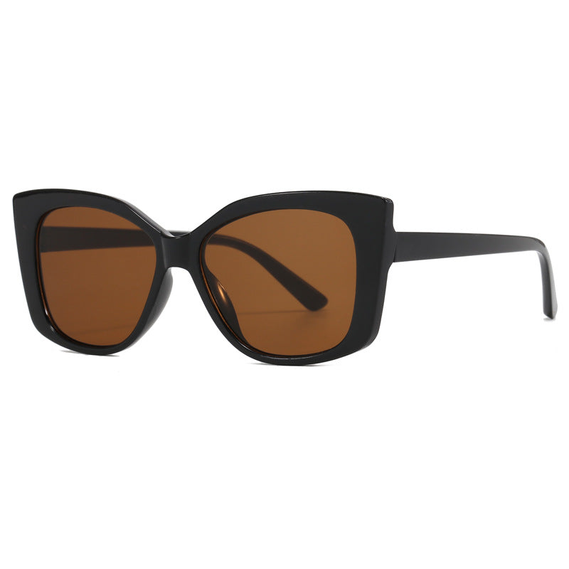 Damen Modische Cat-Eye-Sonnenbrille mit modernem Design Brehn