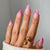Künstliche Nagelverlängerungen mit elegantem Glitzer-French-Tip Design Brehn