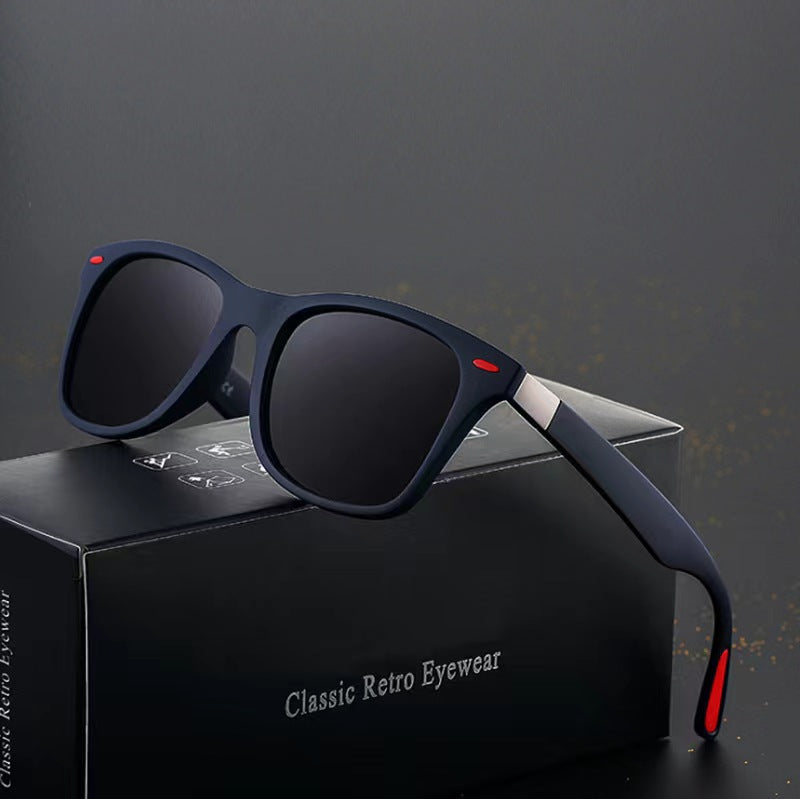 Damen stilvolle Retro-Sonnenbrille mit robustem Gestell Brehn