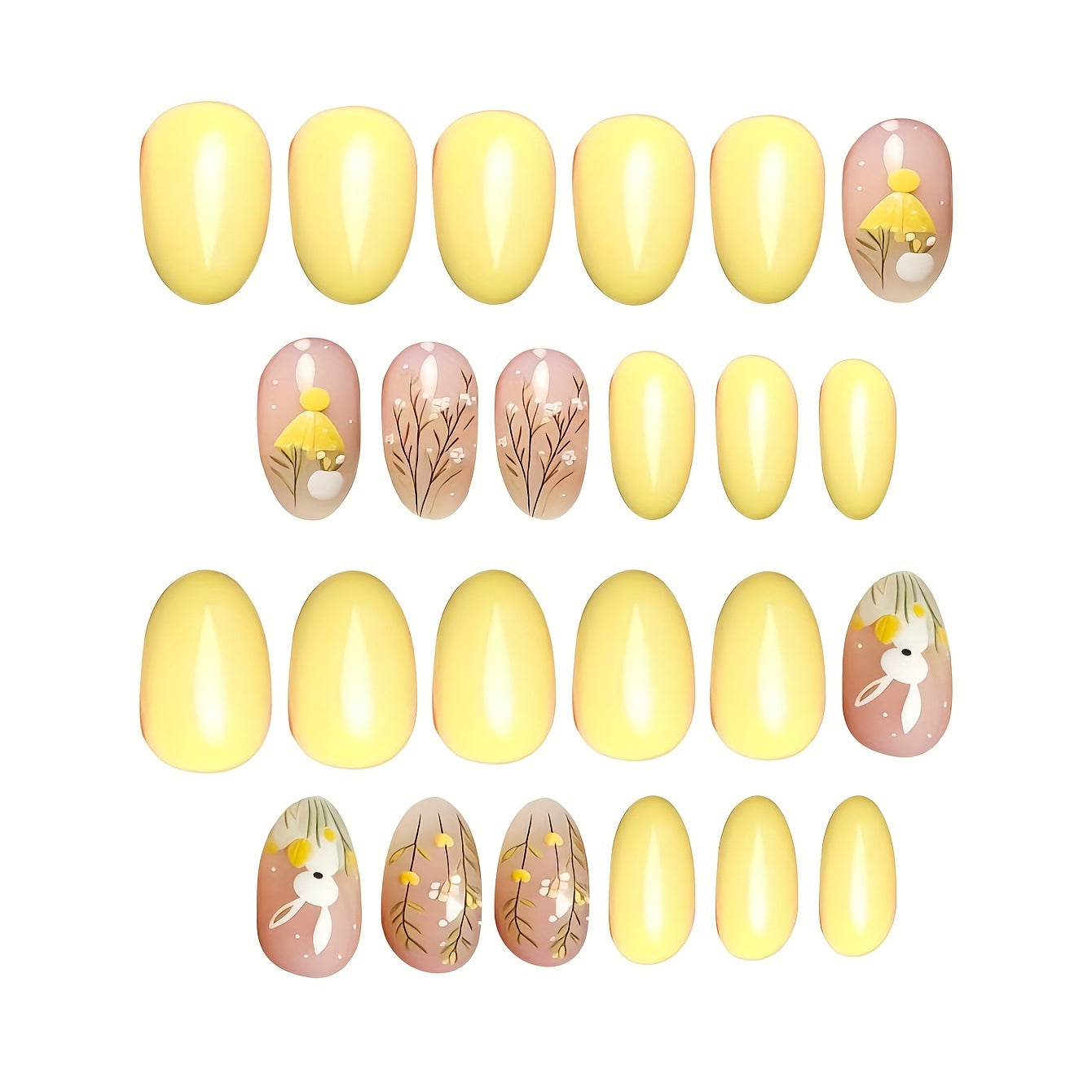 Saisonale Themen Press-On Nail Art Brehn