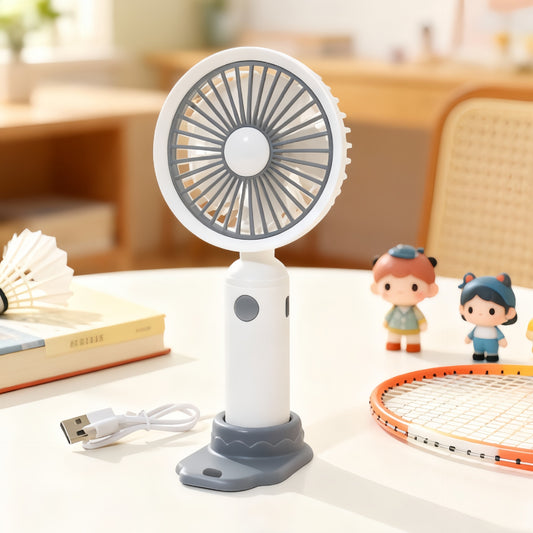 Damen tragbarer Handventilator mit kraftvollem Akku und innovativer Sprühfunktion Brehn