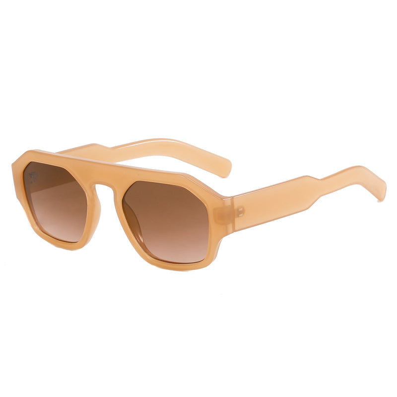 Damen modische geometrische Sonnenbrille Brehn