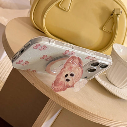 Kawaii Hund Smartphone Fingerhalter Brehn
