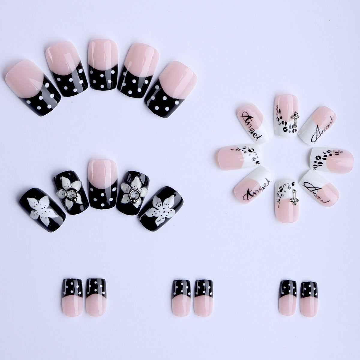 Kunstnägel mit Floralem Design Brehn