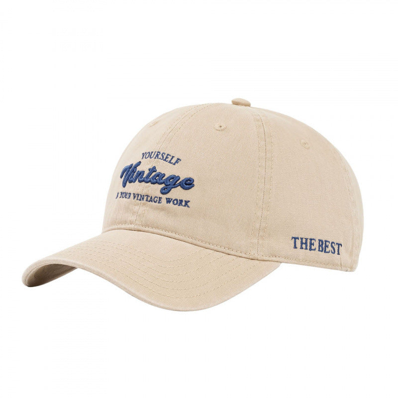 Frauen Vintage-inspirierte bestickte Baseballmütze Brehn