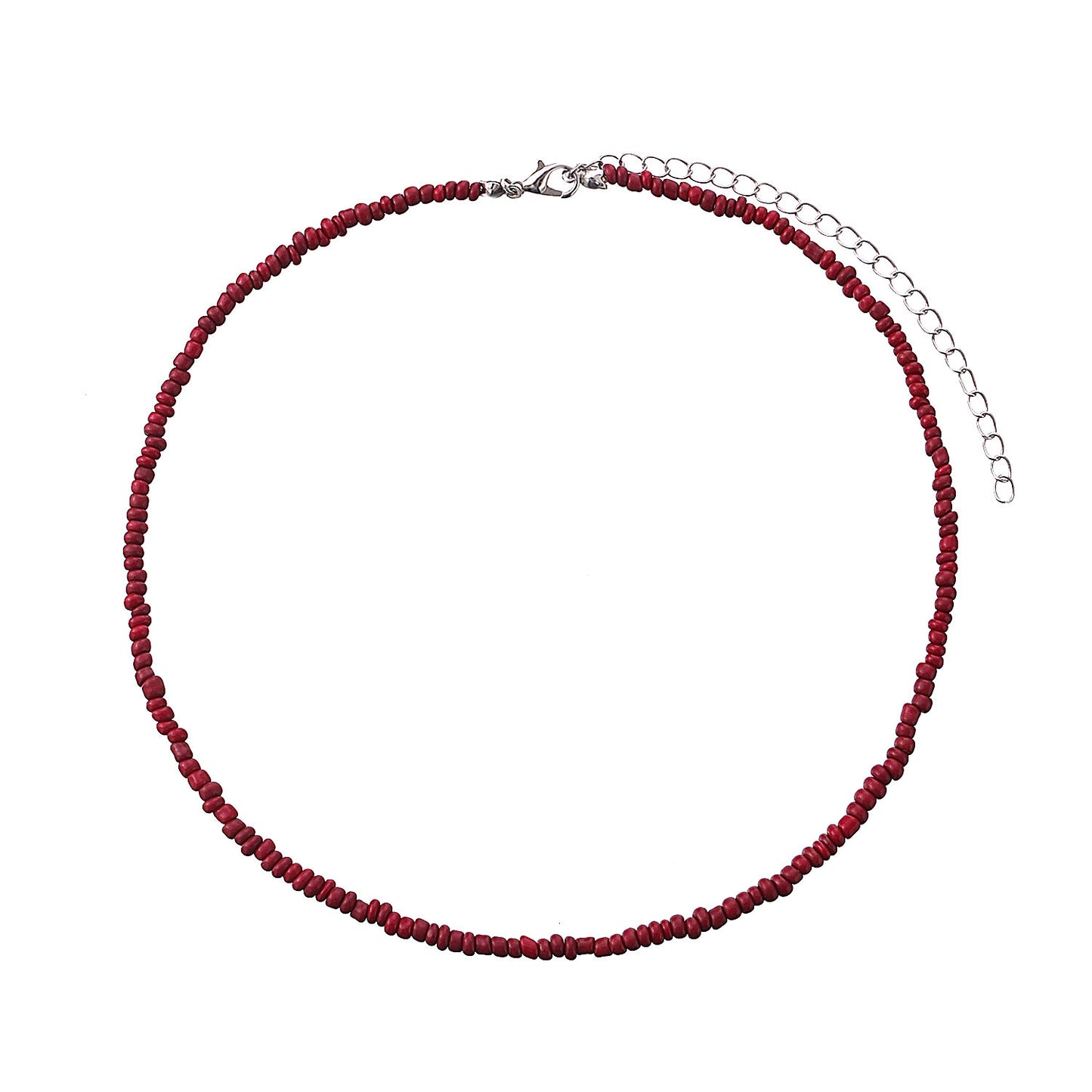 Buntes Perlen-Choker-Halsband Brehn