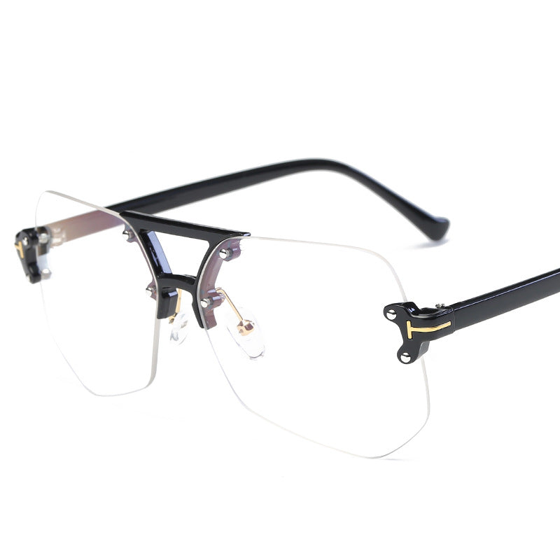 Damen Modische Sonnenbrille im futuristischen Design Brehn