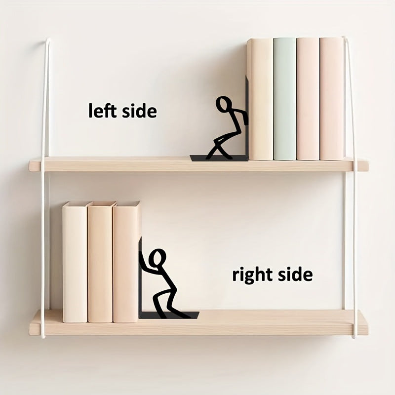 Dekorative Buchstützen mit verspieltem Figuren-Design