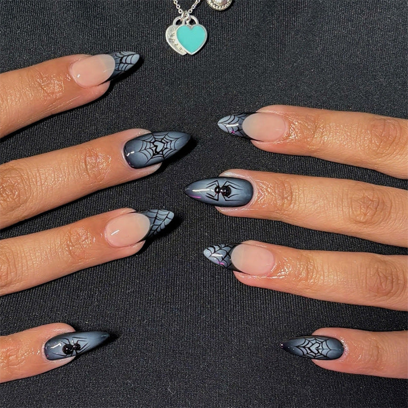 Spider-Themen Press-On Nagelset Brehn