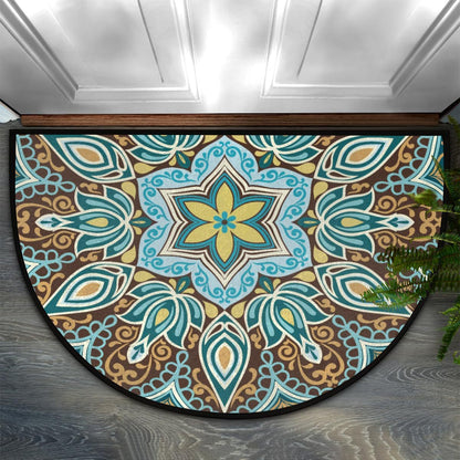 Mandala-Muster dekorative Bereichsmatte