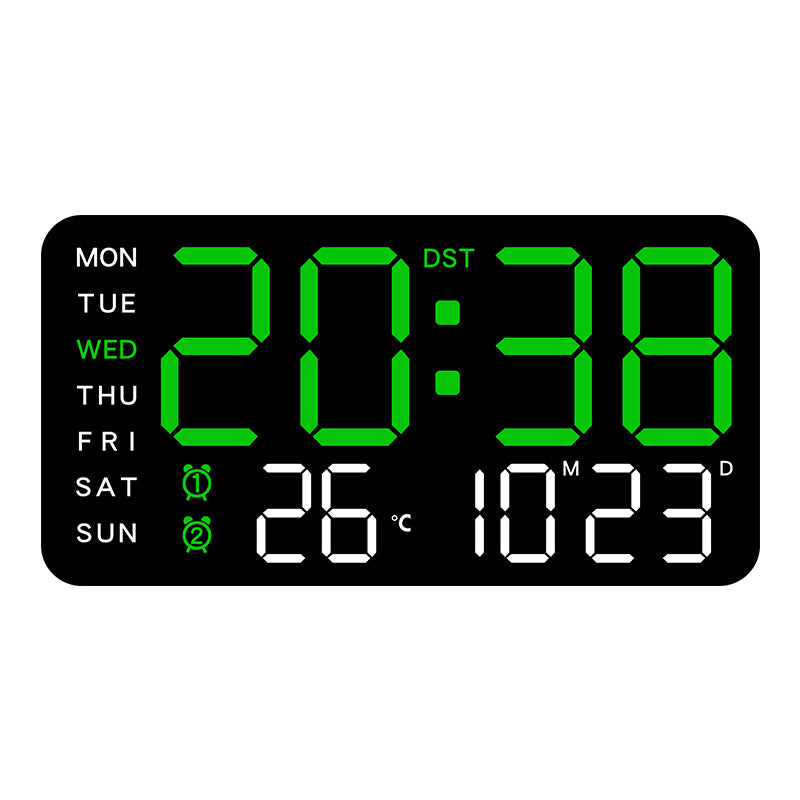 Digitaluhr mit multifunktionalem LED-Display Brehn