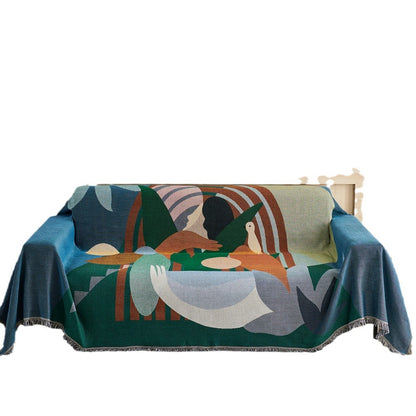 Künstlerisches Wurfdecke