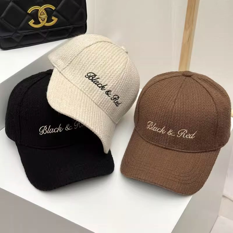 Damen Strukturiertes Strick-Basketball-Cap Brehn