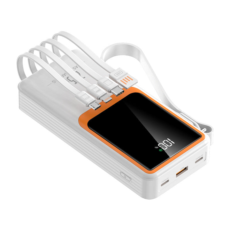 kompakte Powerbank mit digitalem Display Brehn