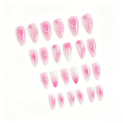 Elegantes Artikuliertes Press-On Nagelkit