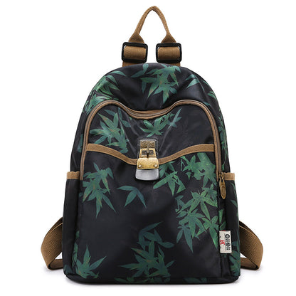 Blumenmuster Baumwollrucksack Brehn