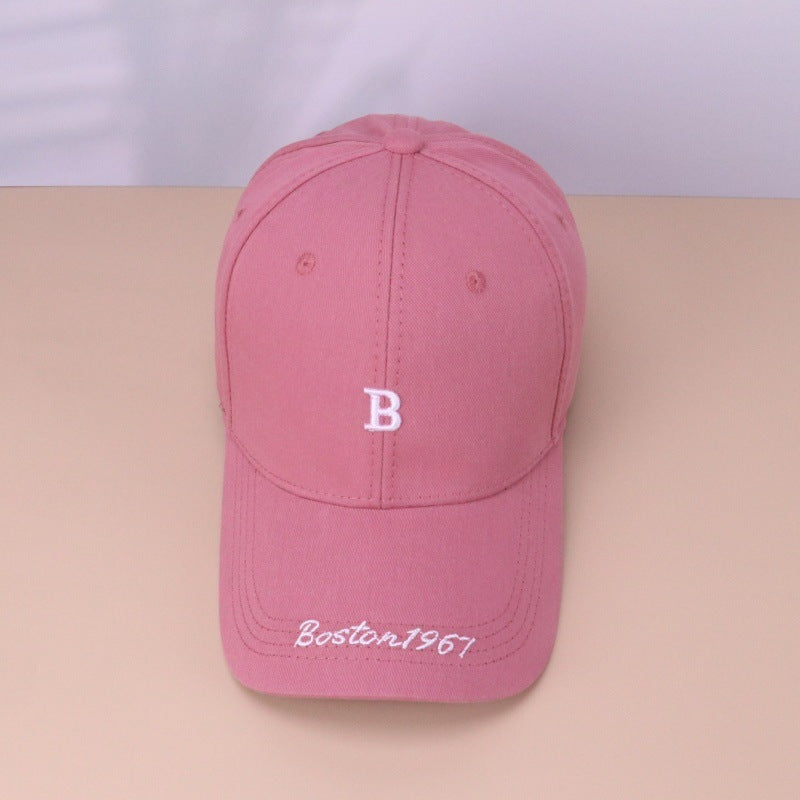 Damen klassische bestickte verstellbare Baseballcap Brehn