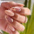 Premium Press-On Nail Set mit Floralakzenten Brehn