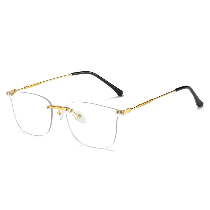 Damen stilvolle Geometric-Sonnenbrille mit modernen Glaselementen Brehn