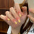 Ombre Press-On Nägel mit glänzendem Finish Brehn