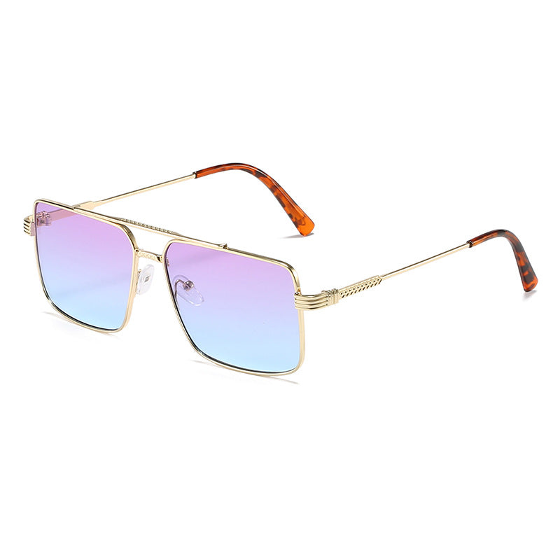 Elegante Übergroße Quadratische Rahmen Sonnenbrille Brehn