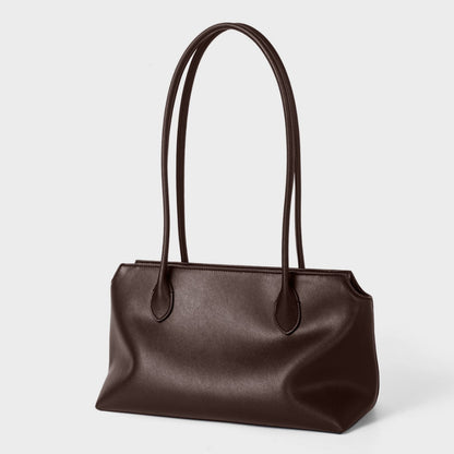Langgriff strukturierte rechteckige Schulter Tote Bag