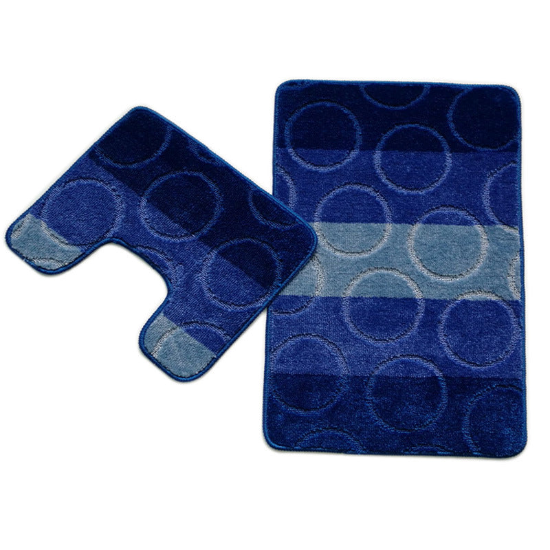 Weiches Plüsch-Badezimmermatten-Set