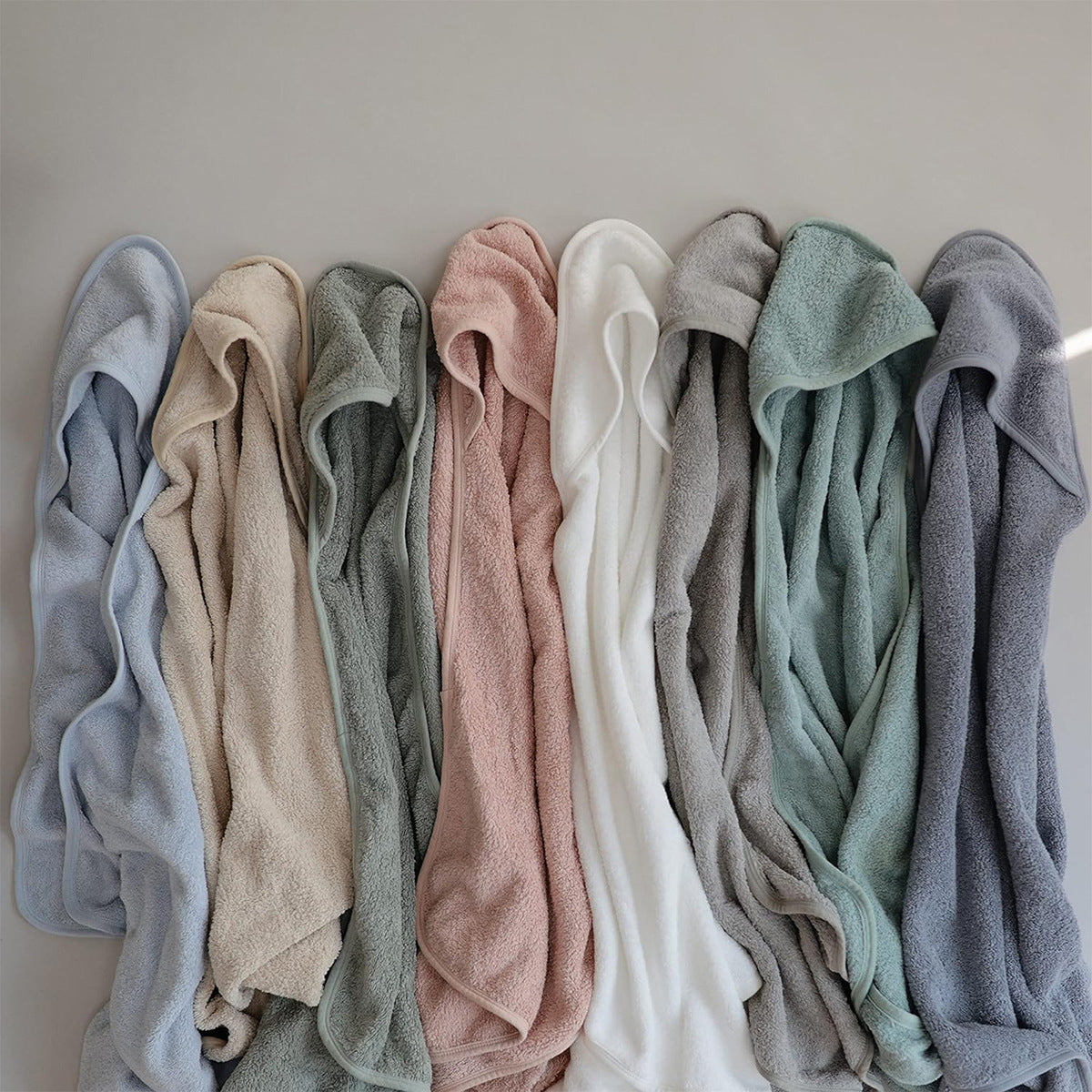 Weicher Fleece Baby-Bademantel Brehn