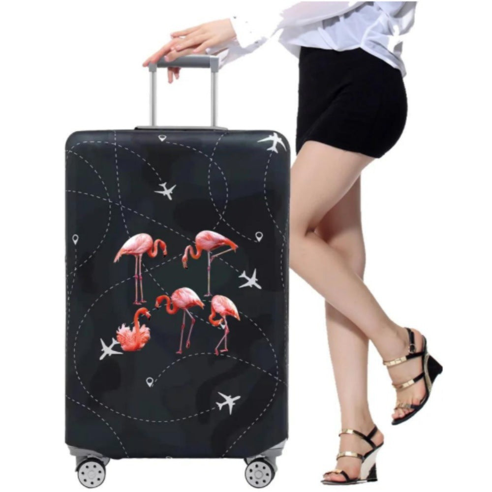 Damen Hartschalenreisekoffer mit verspieltem Flamingo-Design Brehn