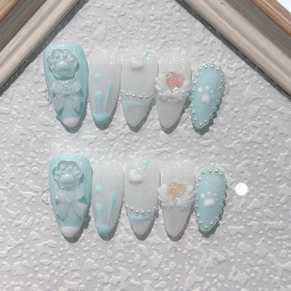 Verspielt Cartoon-Themen Dekorative Nagelkunst Set
