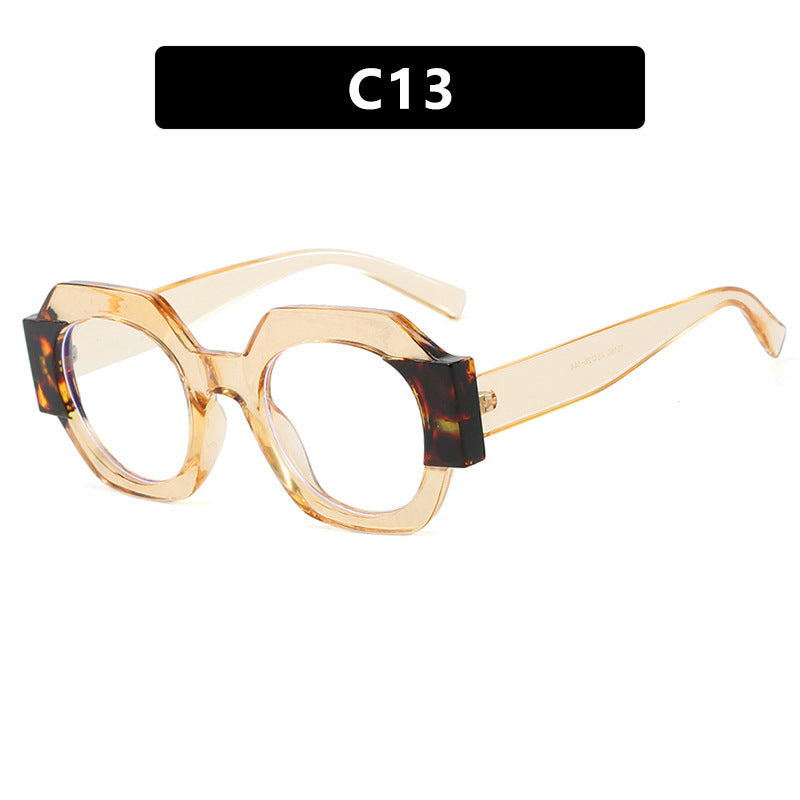 Damen trendige Sonnenbrille im hexagonalen Design Brehn