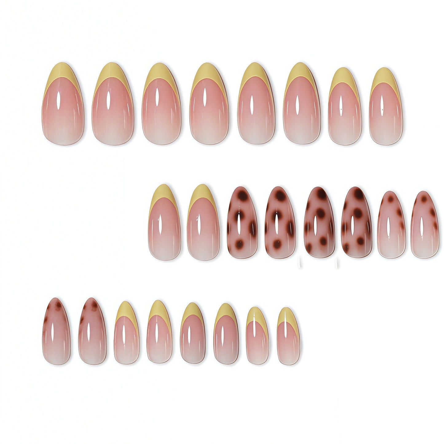 Luxuriöse Gel-Nagelkunst-Tips Brehn