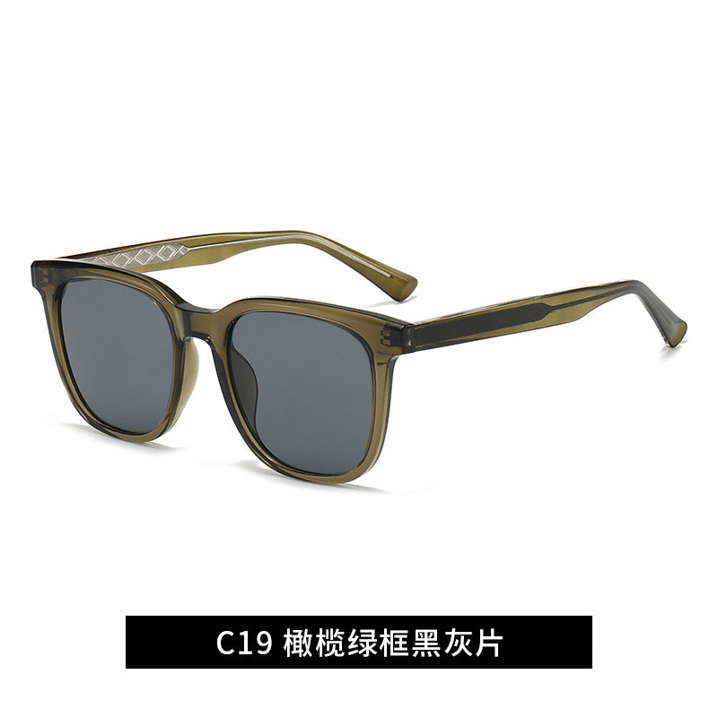Damen modische Sonnenbrille im modernen rechteckigen Stil Brehn