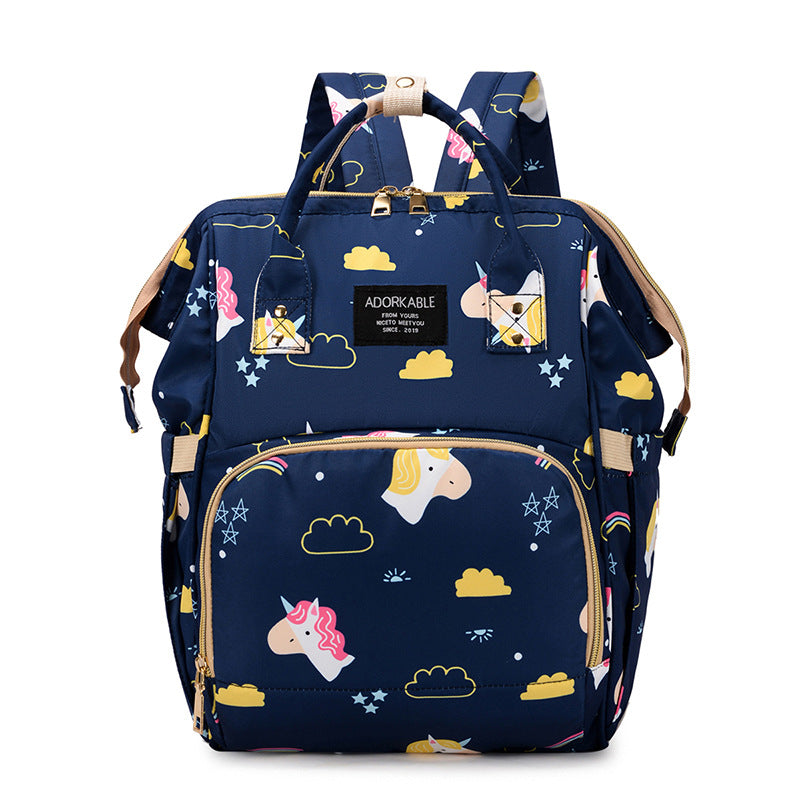 Verspielt Einhorn Druck Windel Rucksack Brehn