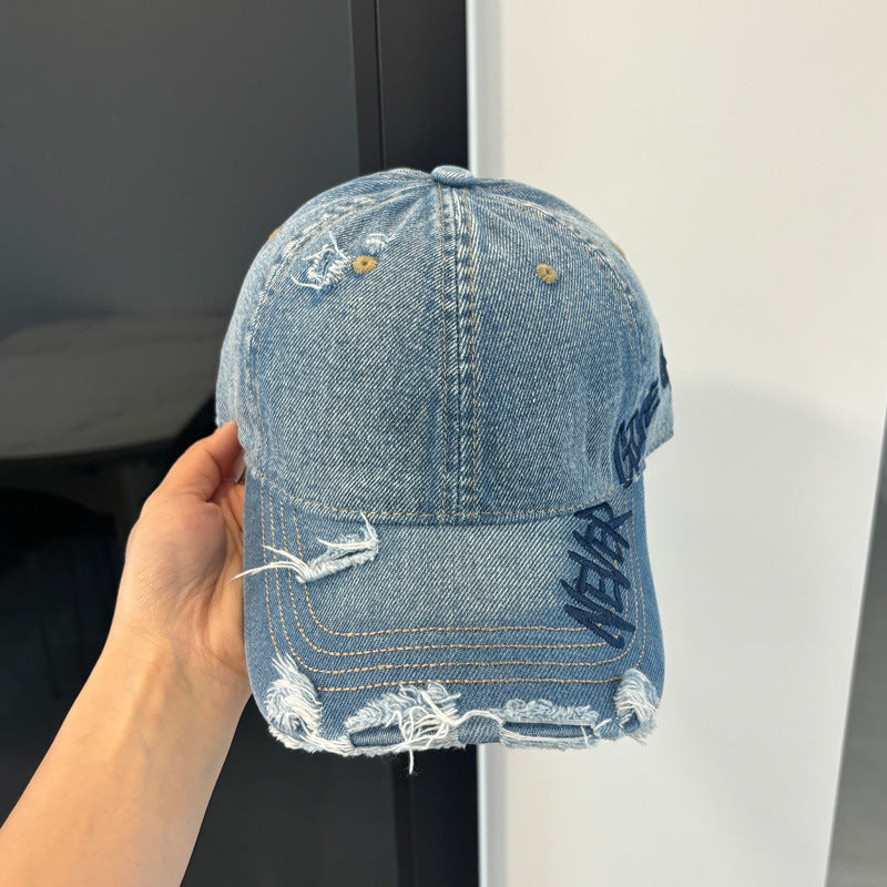 Damen Vintage Denim Baseball Cap Brehn 1784084111