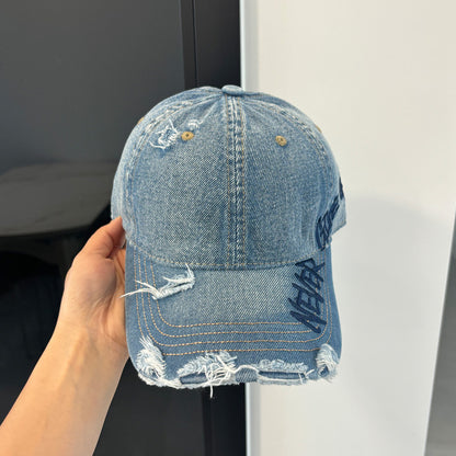 Damen Vintage Denim Baseball Cap Brehn 1784084111