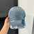 Damen Vintage Denim Baseball Cap Brehn 1784084111