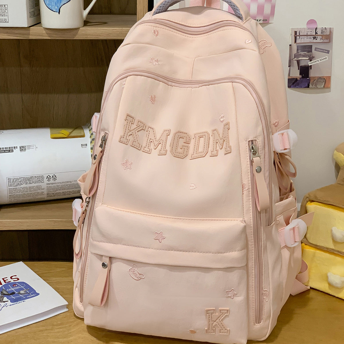 Stylische bestickte Rucksack Brehn 1791205224