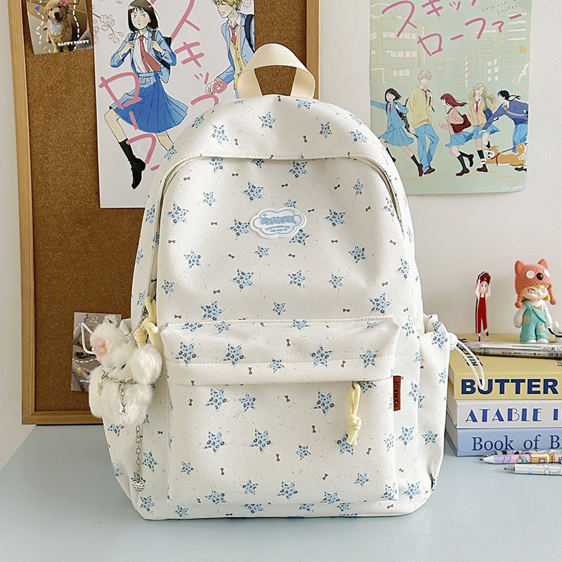 Lässiger gemusterter Rucksack Brehn