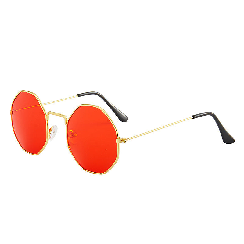 Damen ausgefallene achteckige Sonnenbrille Brehn