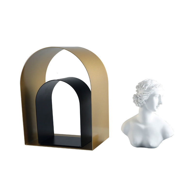 Moderne abstrakte Metallpflanze Skulptur