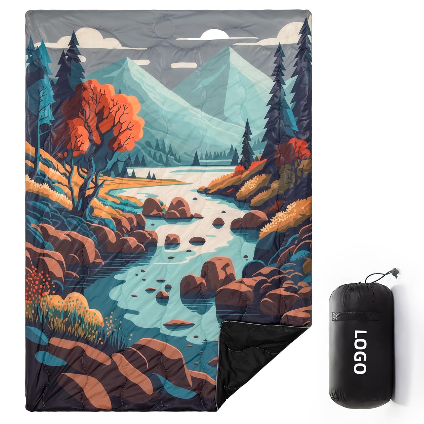 Unisex Isolierte Camping-Decke Brehn
