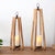 Stilvolle Laterne aus Holz Brehn